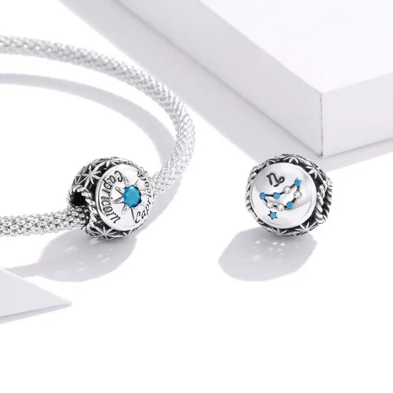 (resim) Pandora tarzı Parlayan Oğlak Charm - SCC1725-10 - Görüntüle 3