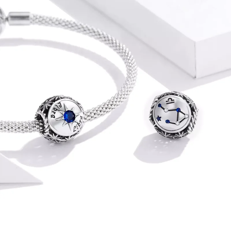 (resim) Pandora tarzı Parlayan Terazi Charm - SCC1725-8 - Görüntüle 3