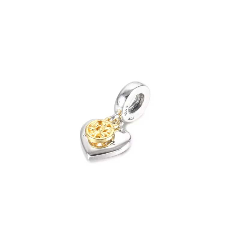 (resim) Aile Ağacı ve Kalp Sallantılı Charm - 799366C00 - Görüntüle 3
