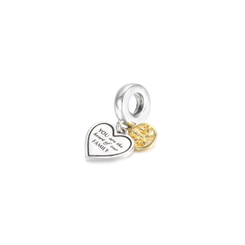 (resim) Aile Ağacı ve Kalp Sallantılı Charm - 799366C00 - Görüntüle 4