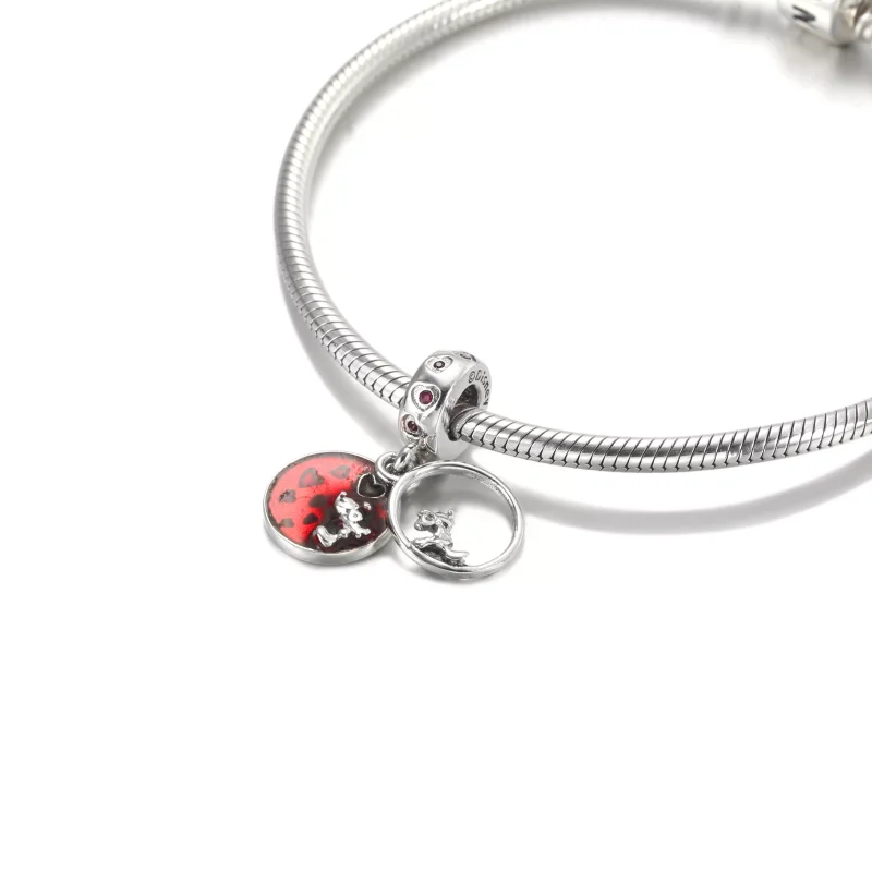(resim) Disney Minnie ve Mickey Mouse Sevgi ve Öpücük Sallantılı Charm - 799298C01 - Görüntüle 5