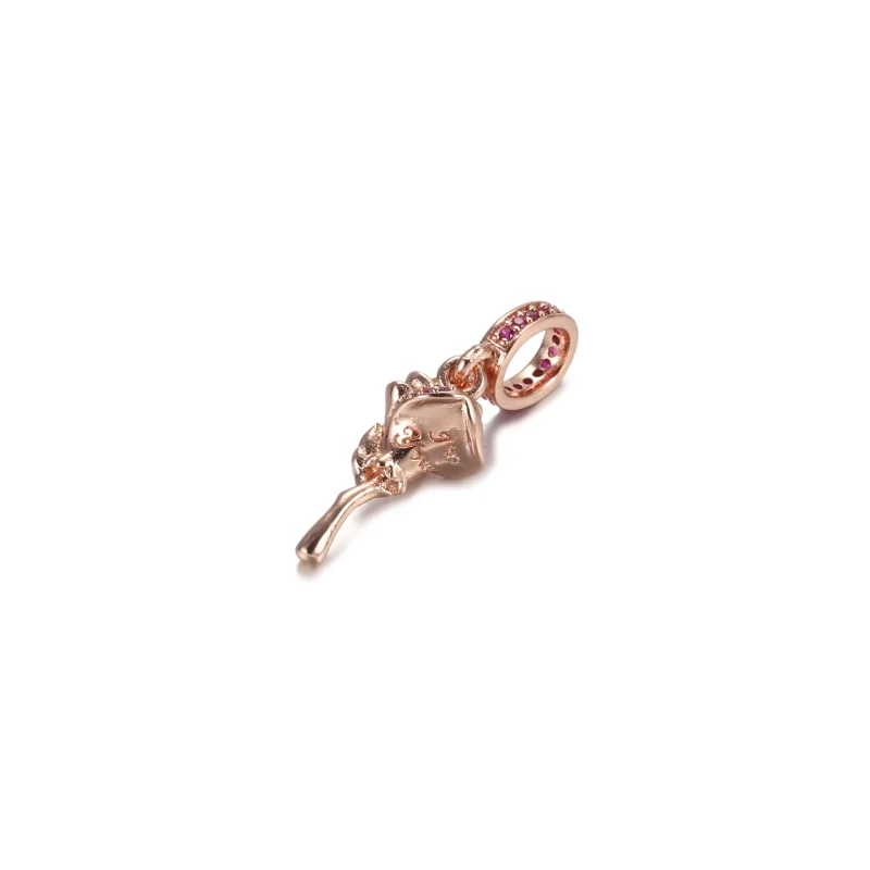 (resim) Gül Çiçeği Sallantılı Charm - 789312C01 - Görüntüle 3