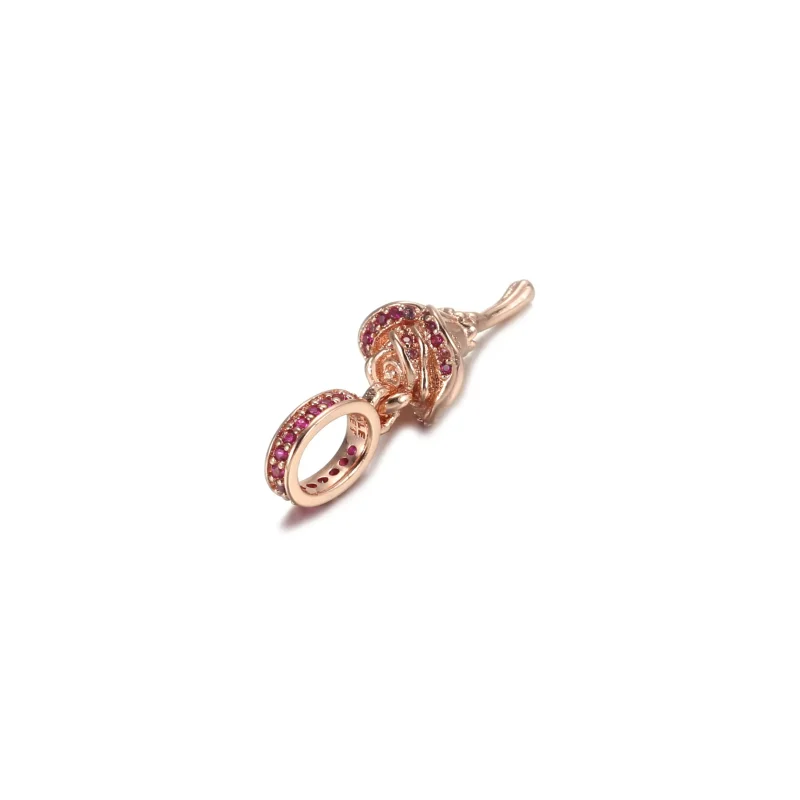 (resim) Gül Çiçeği Sallantılı Charm - 789312C01 - Görüntüle 4