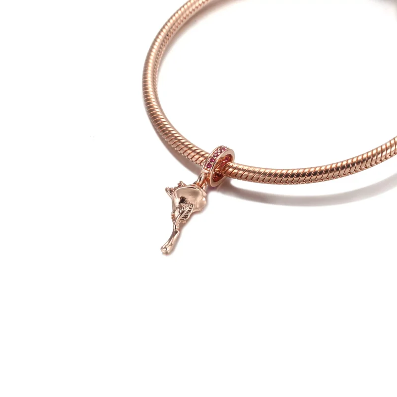 (resim) Gül Çiçeği Sallantılı Charm - 789312C01 - Görüntüle 5