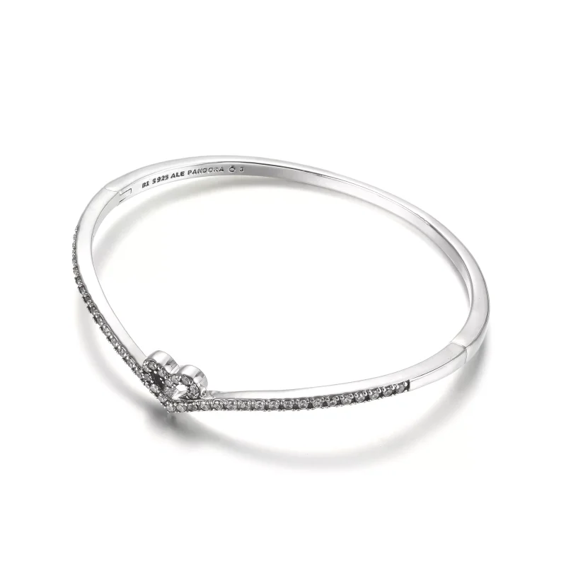 (resim) Işıltılı Dilek Kalp Bangle Bileklik - 599297C01 - Görüntüle 2