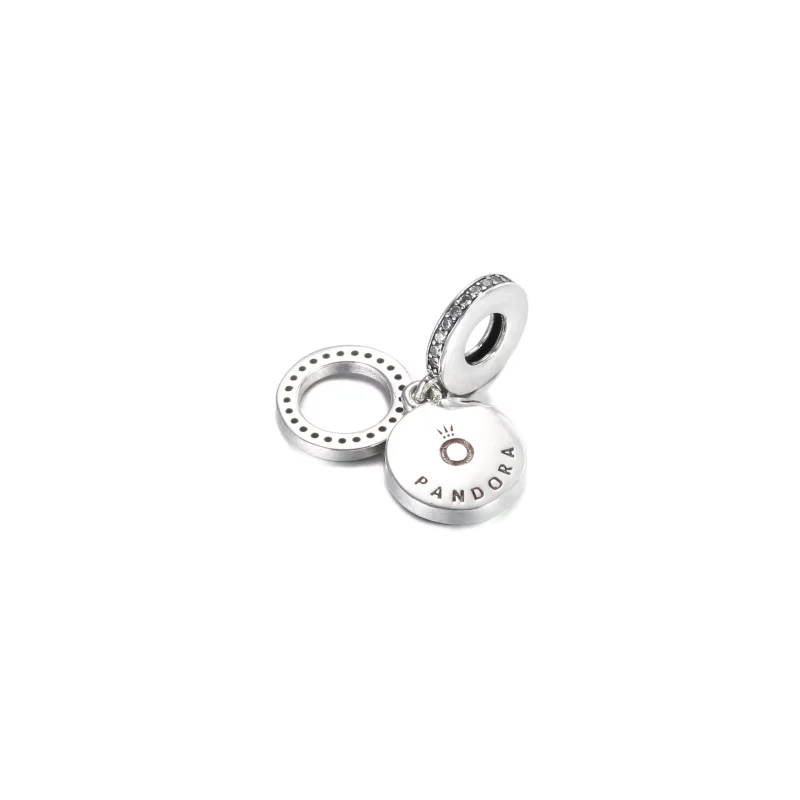 (resim) Işıltılı Kırmızı Disk Sallantılı Charm - 799186C03 - Görüntüle 3