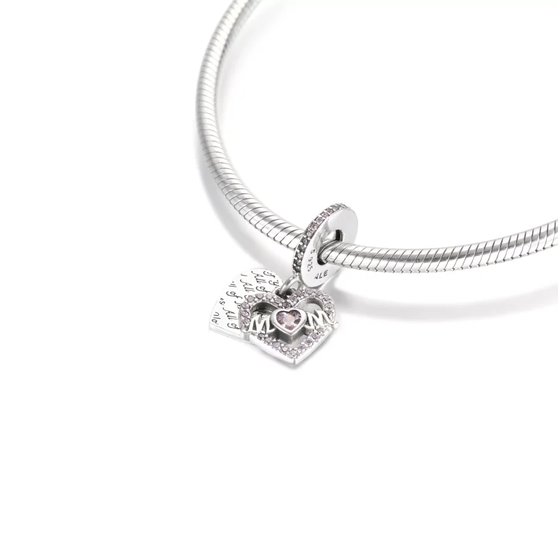(resim) Kalp ve Anne Sallantılı Charm - 799402C01 - Görüntüle 5