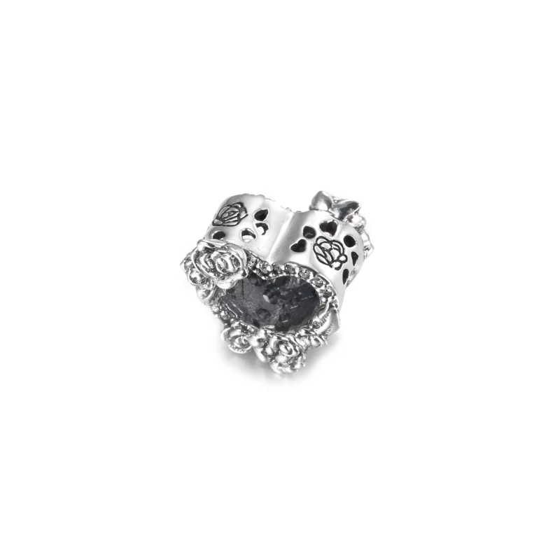(resim) Kalp ve Gül Çiçekleri Charm - 799281C01 - Görüntüle 2