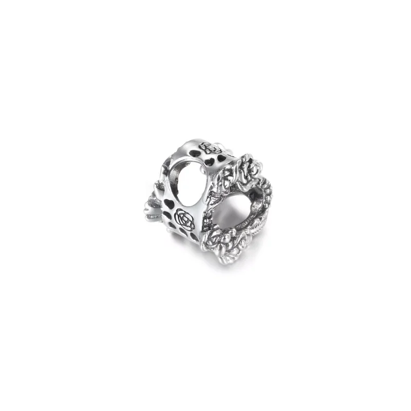(resim) Kalp ve Gül Çiçekleri Charm - 799281C01 - Görüntüle 3