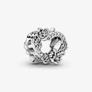 (resim) Kalp ve Gül Çiçekleri Charm - 799281C01