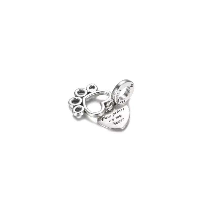 (resim) Kalp ve Pati İzi Sallantılı Charm - 799360C00 - Görüntüle 2