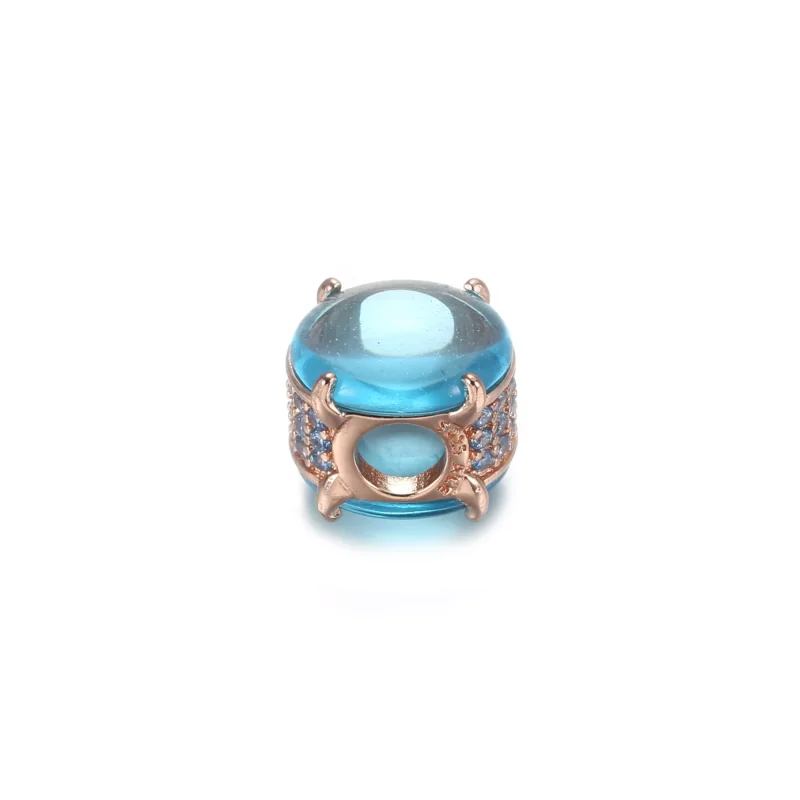 (resim) Mavi Oval Charm - 789309C01 - Görüntüle 3
