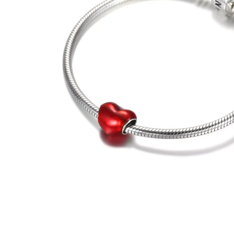 (resim) Metalik Kırmızı Kalp Charm - 799291C02 - Görüntüle 5