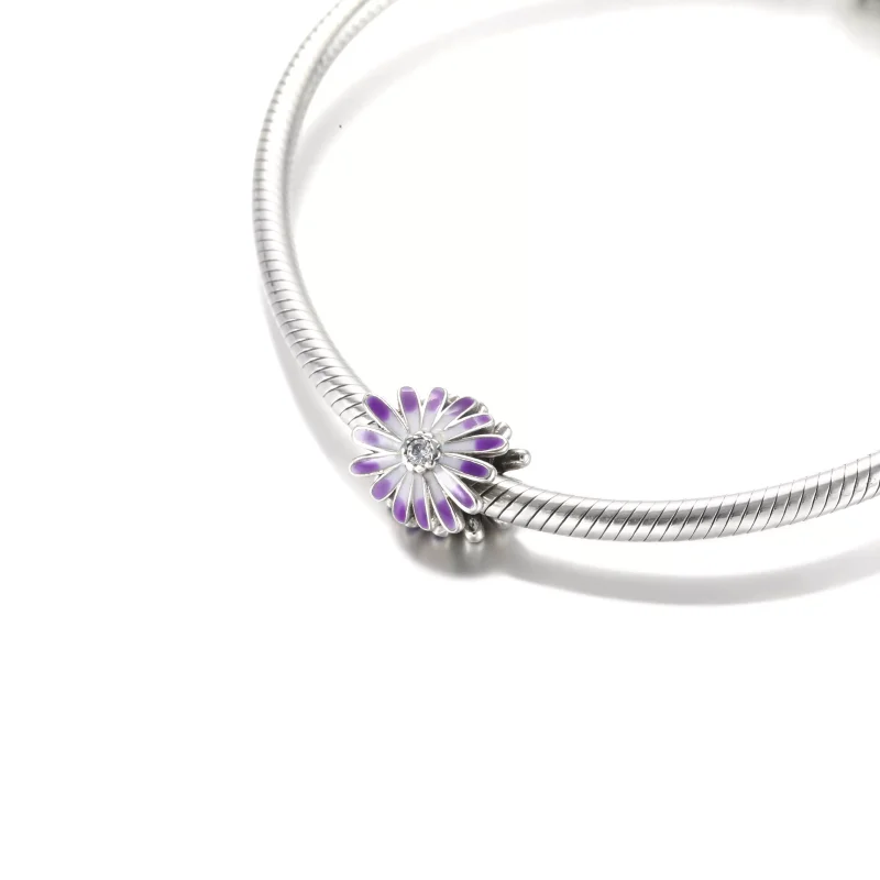(resim) Mor Papatya Charm - 798775C02 - Görüntüle 5