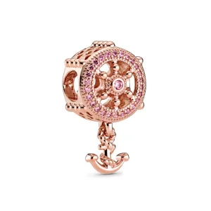 (resim) Pandora 14k rose altın kaplama Gemiler Dümen ALE MET Charm - 789017C01