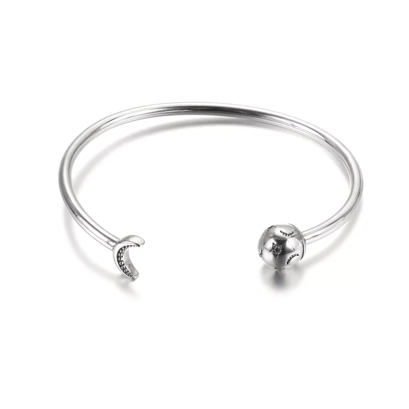 (resim) Pandora Ay ve Yıldızlar Açık Bilezik - 599120C01 - Görüntüle 4