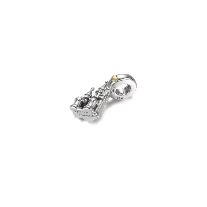 (resim) Pandora iki renkli Kale Sallantılı Charm - 799337C00 - Görüntüle 3