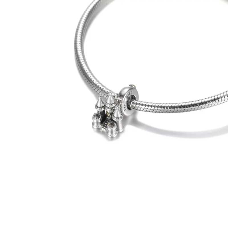 (resim) Pandora iki renkli Kale Sallantılı Charm - 799337C00 - Görüntüle 5