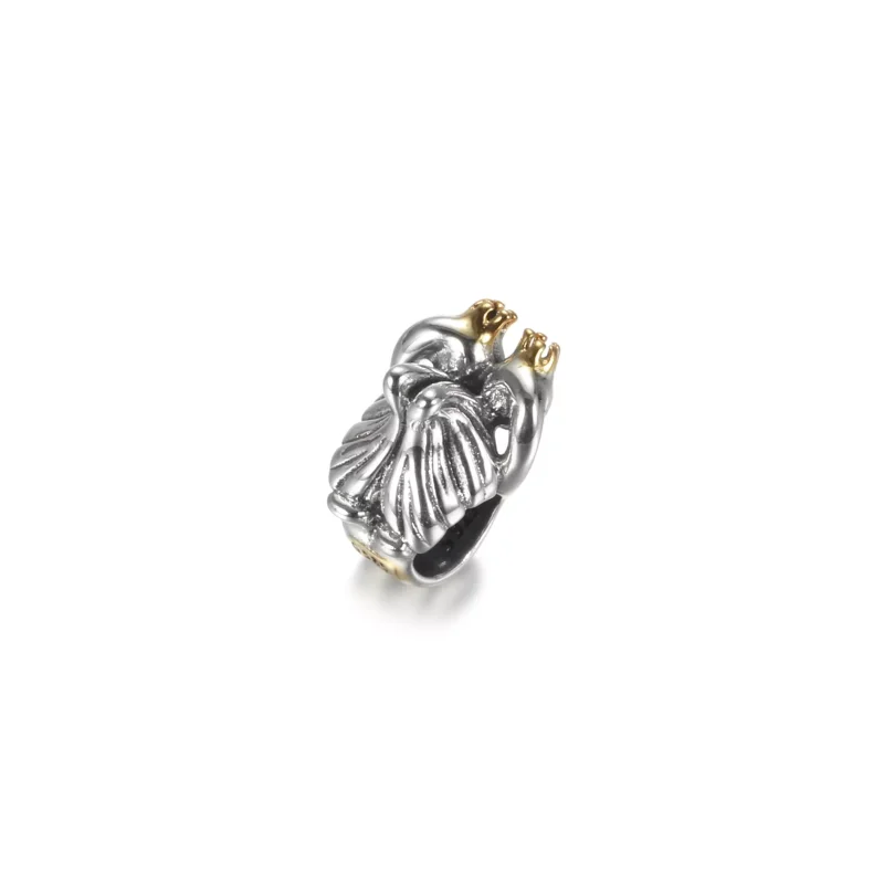 (resim) Pandora iki renkli Kuğular & Kalp Charm - 799315C00 - Görüntüle 3