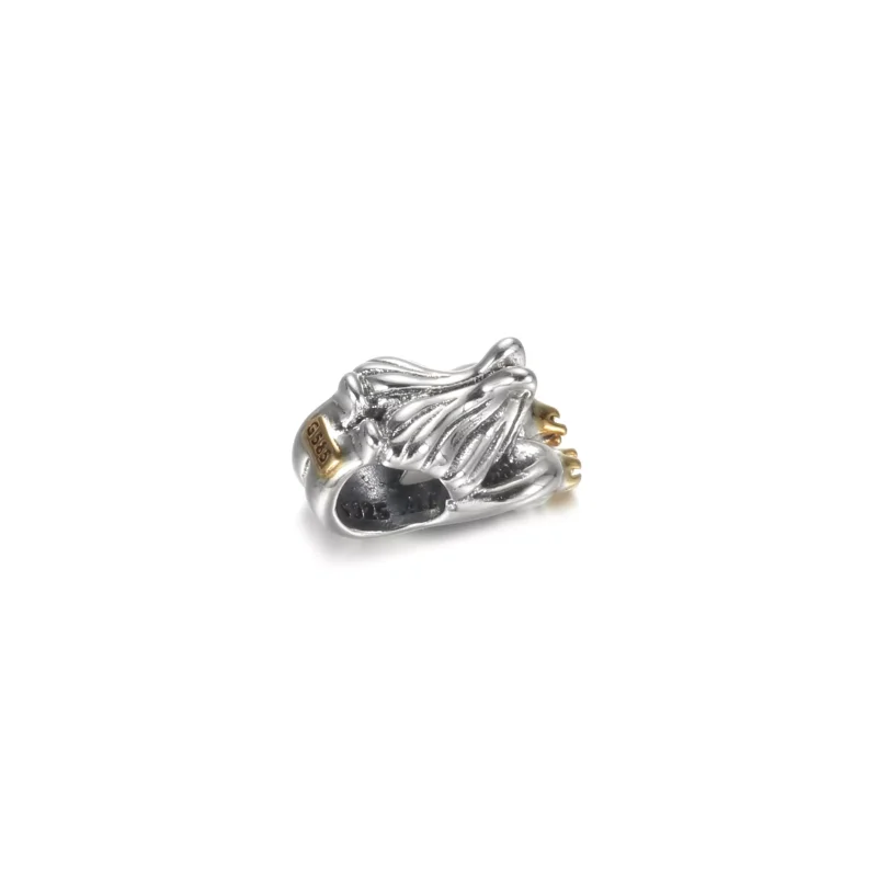 (resim) Pandora iki renkli Kuğular & Kalp Charm - 799315C00 - Görüntüle 4
