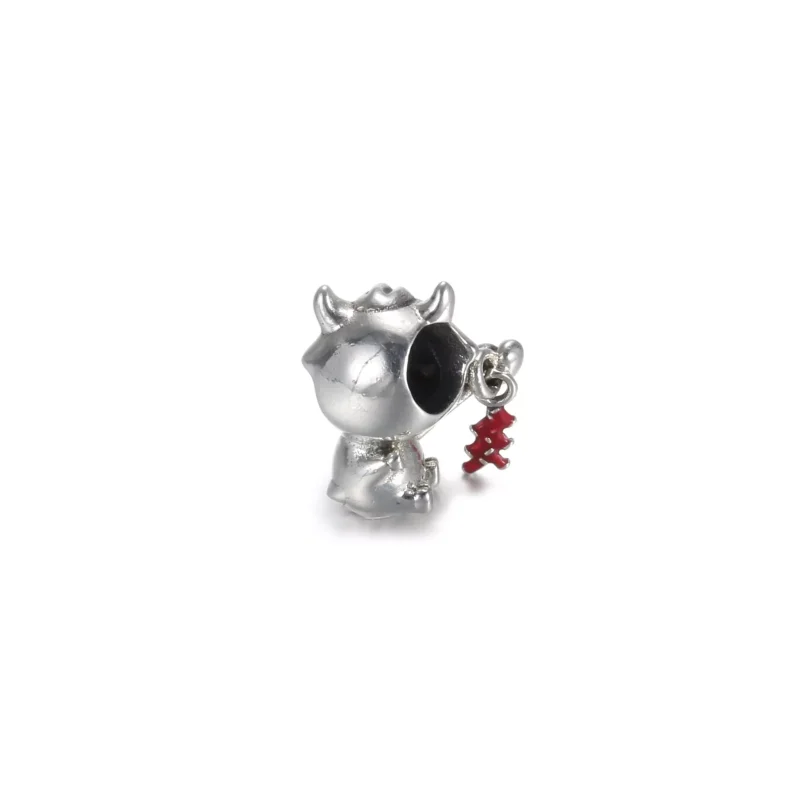 (resim) Pandora iki renkli sevimli öküz Charm - 799268C01 - Görüntüle 3