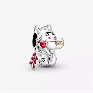 (resim) Pandora iki renkli sevimli öküz Charm - 799268C01