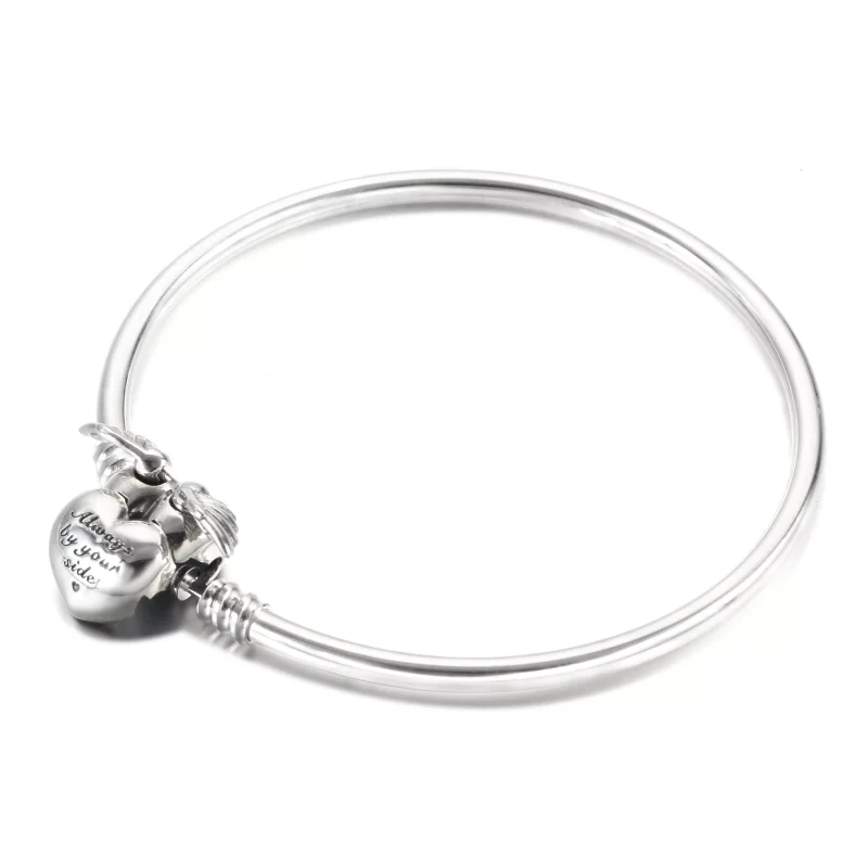 (resim) Pandora Kanatlı Kalp Bangle Bileklik - 599379C00 - Görüntüle 4