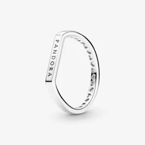 (resim) Pandora Logo Çubuğu İstifleme Yüzük - 199048C00
