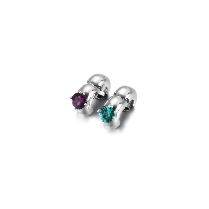 (resim) Pandora Mor Yuvarlak Solitaire Klips - 799204C02 - Görüntüle 7