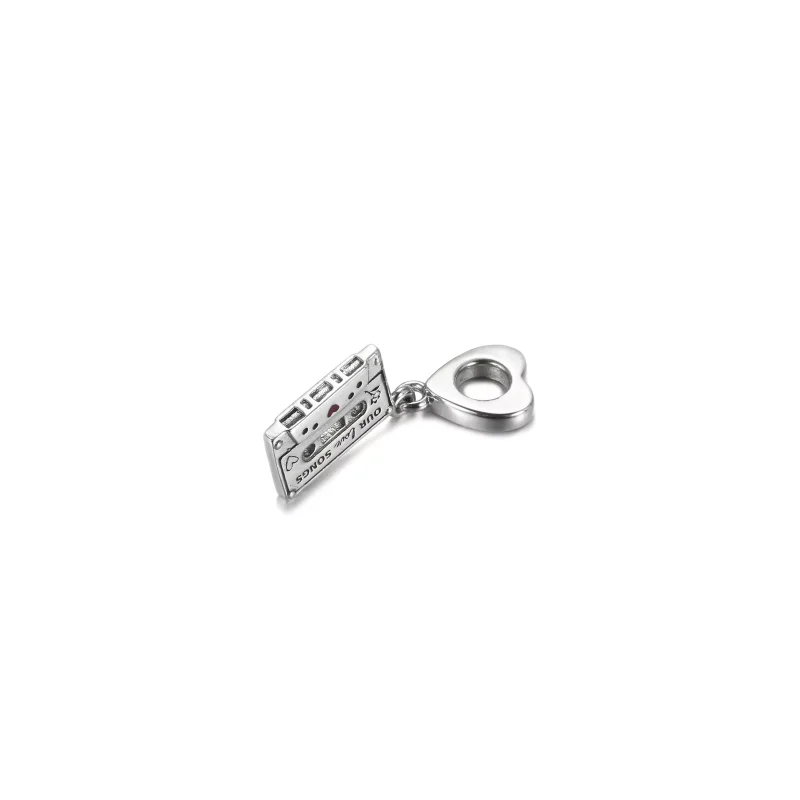 (resim) Pandora Vintage Kaset Sallantılı Charm - 799295C01 - Görüntüle 4