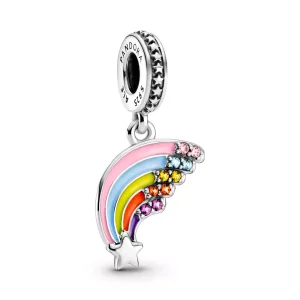 (resim) Renkli Gökkuşağı Sallantılı Charm - 799351C01