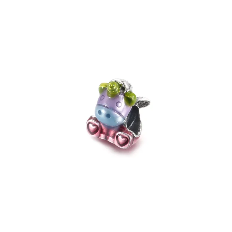 (resim) Renkli Gökkuşağı Unicorn Bruno Charm - 799353C01 - Görüntüle 2