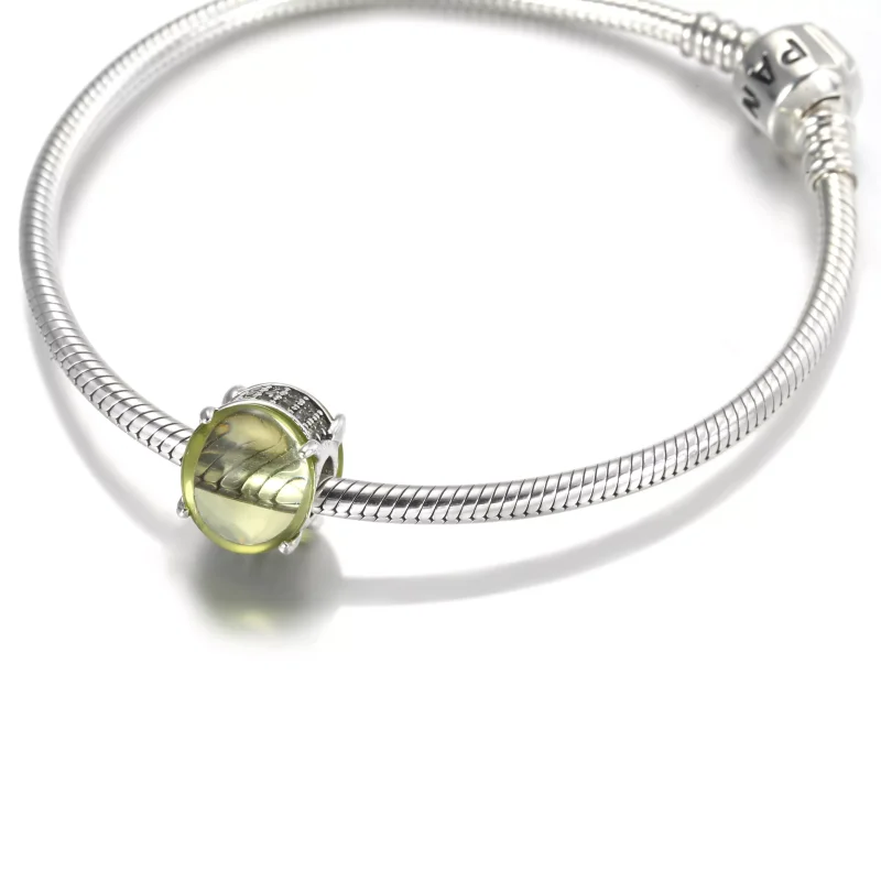 (resim) Yeşil Oval Kabaşon Charm - 799309C02 - Görüntüle 5