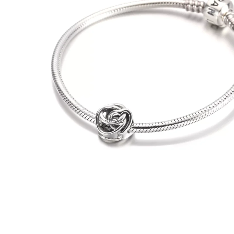 (resim) PANDORA Aile Her Zaman Çevrili Kalp Küpeği - 791507C00 - Görüntüle 5