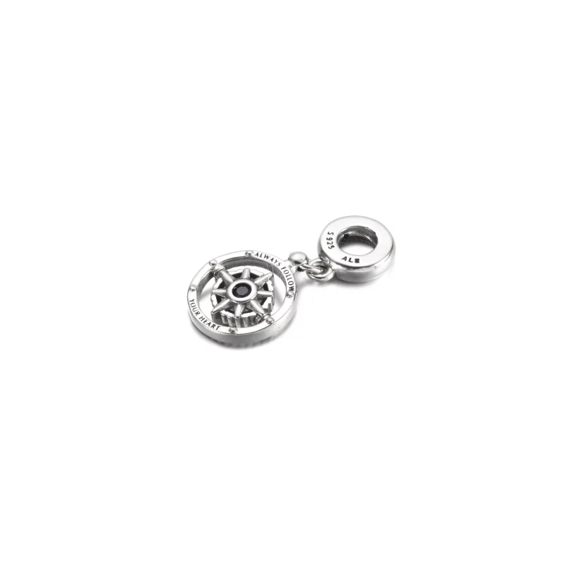 (resim) PANDORA Dönen Pusula Asma Şanslılık Boncuğu - 790099C01 - Görüntüle 4