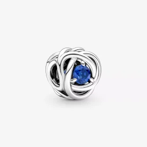 (resim) PANDORA Eylül Mavi Sonsuzluk Halka Charm - 790065C07