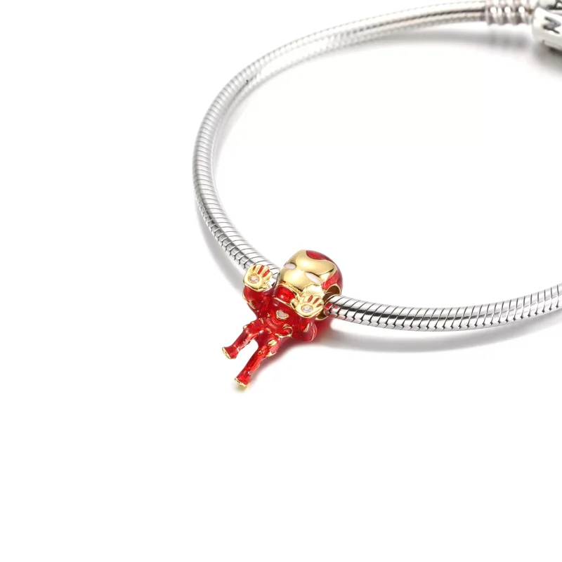 (resim) PANDORA Marvel The Avengers Iron Man Künye - 760268C01 - Görüntüle 4
