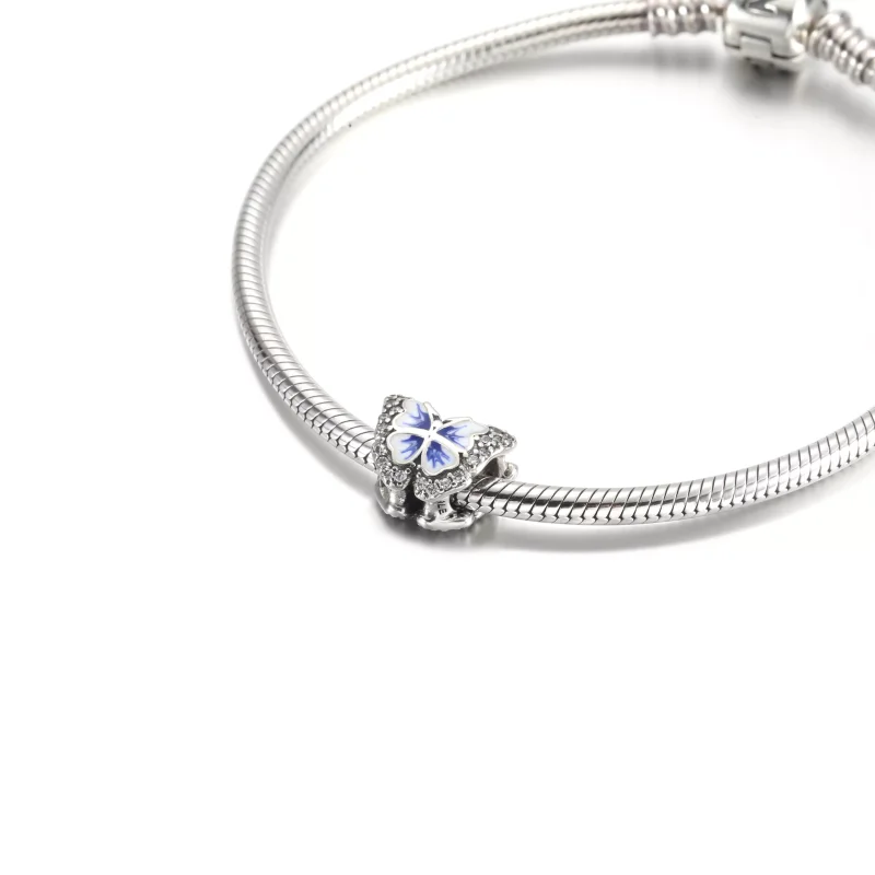 (resim) PANDORA Mavi Kelebek Parlayan Charm - 790761C01 - Görüntüle 5