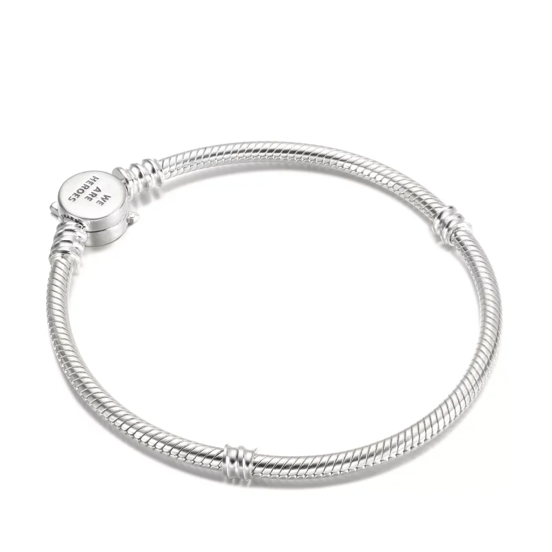 (resim) Pandora Moments Marvel The Avengers Logo Clasp Snake Chain Bileklik - 590784C00 - Görüntüle 3