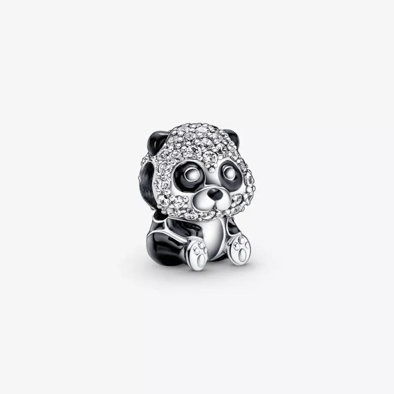 (resim) PANDORA Parlak Sevimli Panda Charm - 790771C01