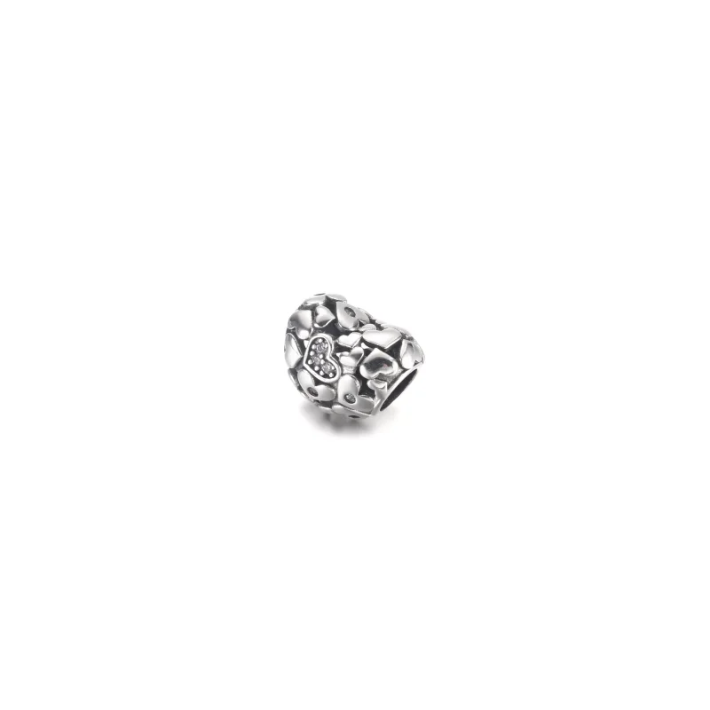 (resim) PANDORA Parlayan Açık İşlemeli Kalp Charm - 791061C01 - Görüntüle 2