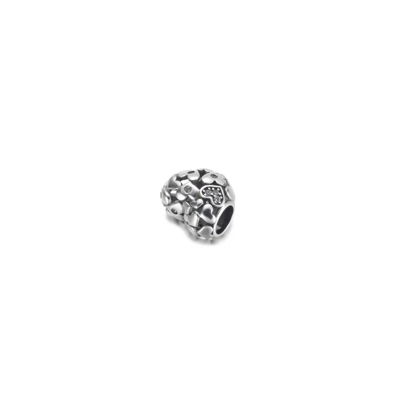 (resim) PANDORA Parlayan Açık İşlemeli Kalp Charm - 791061C01 - Görüntüle 3