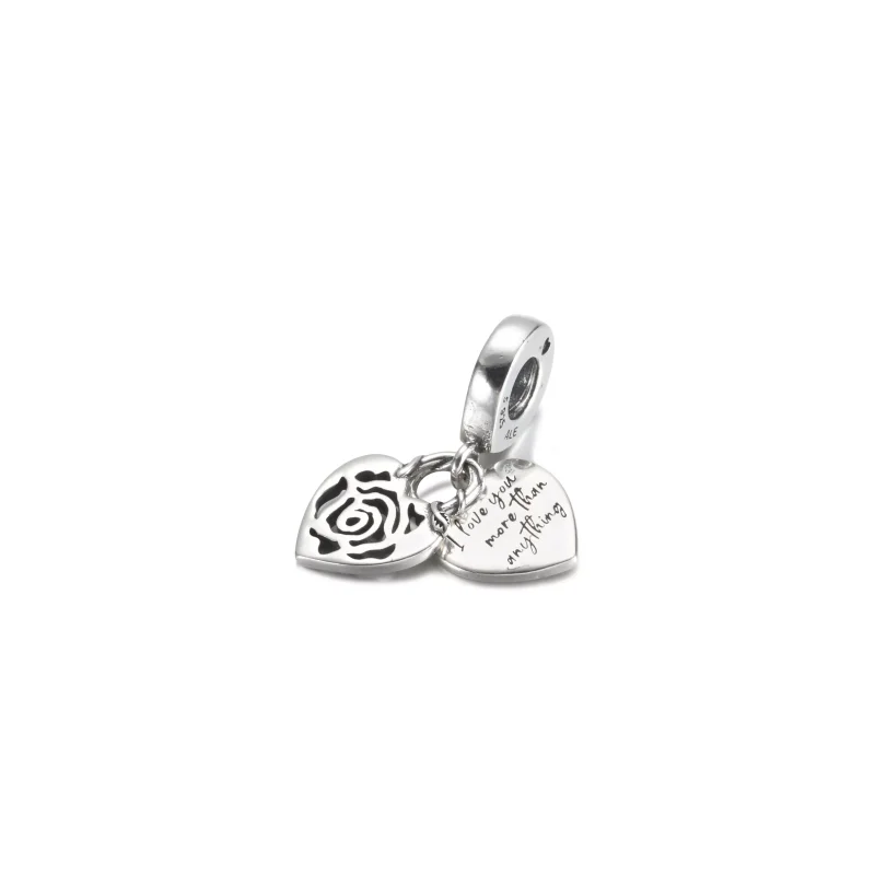(resim) PANDORA Rose Kalp Kilit Asılı Charm - 790086C00 - Görüntüle 2