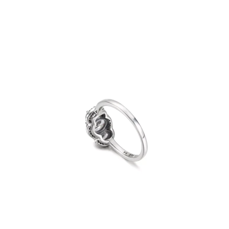 (resim) PANDORA Üç Taşlı Vintage Yüzük - 190049C01 - Görüntüle 5