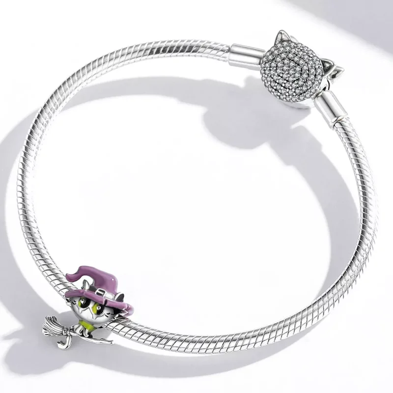 (resim) Pandora tarzı Cadı kedi Charm - SCC1956 - Görüntüle 3