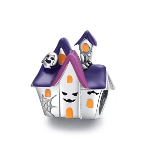 (resim) Pandora tarzı cadılar bayramı perili ev Charm - BSC324