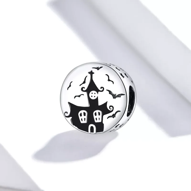 (resim) Pandora tarzı hayalet kale Charm - SCC1615 - Görüntüle 2