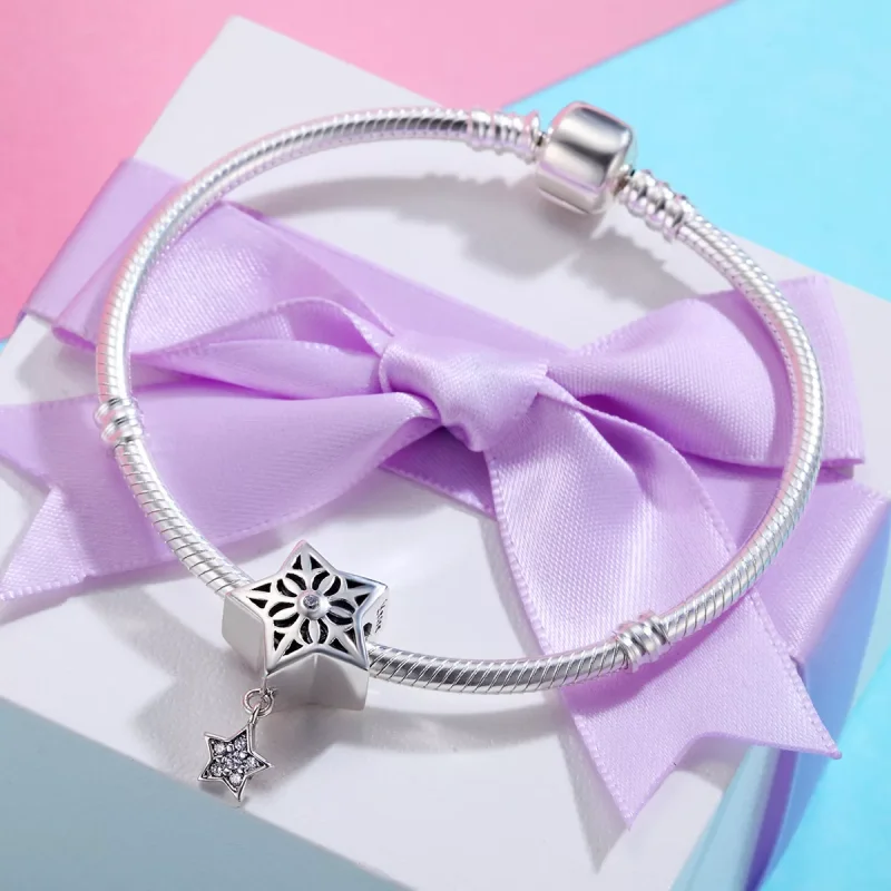 (resim) Pandora tarzı Kar Yıldızı Charm - SCC371 - Görüntüle 4
