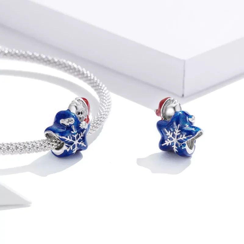 (resim) Pandora tarzı Noel baba Charm - BSC372 - Görüntüle 4
