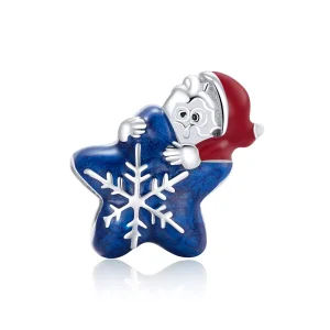 (resim) Pandora tarzı Noel baba Charm - BSC372